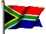 Südfafrikanische Flagge