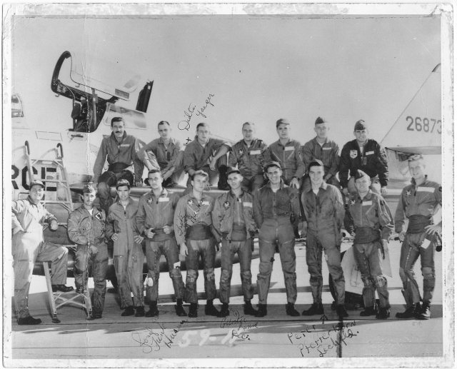 Ausbildungsklasse für F-84F in Luke AFB USA