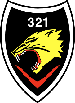 Staffelwappen ab 1991 mit Tigerkopf