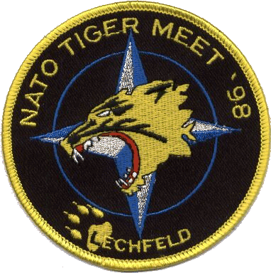 '98 Lechfeld Patch NATO Tiger Meet NTM 