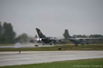 tigerjet 46+48 rumbling down the runway at lechfeld
